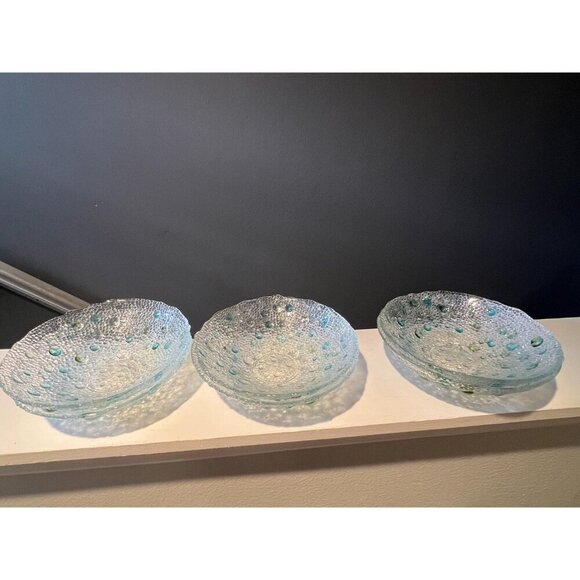 6 Vintage Retro Asteroid 8" Art Glass Serving Bowl by Jan Sylwester Drost – MCM - Picture 6 of 7